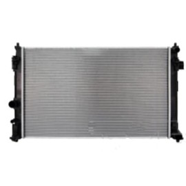 KarParts360 For Toyota Corolla Cross 2022 2023 2024 Radiator | 2.0 Liter | Aluminum Core | 1 Rows | 2.4 Wave Pitch | 34.5 Inlet Diameter | Crossflow Configuration | For TO3010379 | 16400-F2081