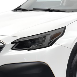 BOGAR TECH DESIGNS Full Headlight Head Light Tint Kit Compatible with Subaru Outback 2020-2022, Light Smoke