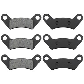 Front & Rear Brake Pads for Arctic Cat 1200 Cushmn Hauler 2012-2015 Arctic Cat 900 Stampede XT| XTR 2017-2019, 900 Havoc X EPS 2018, SIDE X SIDE
