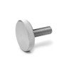 Ganter Normelemente Flat knurled screws, knurled screws (low shape), DIN