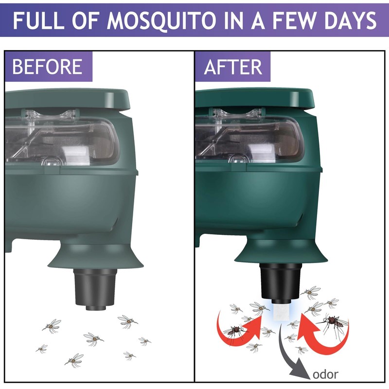 6 Mosquito Attractant Bait Refill Cartridge for Fruit Bug Zapper