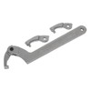 Sealey SMC2L 4pc Adjustable C Spanner - Hook & Pin