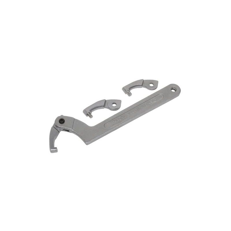Sealey SMC2L 4pc Adjustable C Spanner - Hook & Pin