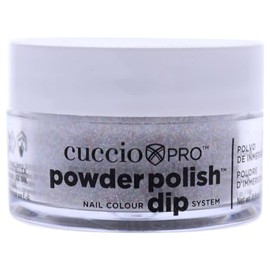 Cuccio Colour Powder Nail Polish - Lacquer For Manicure And Pedicure - Highly Pigmented Powder That Is Finely Milled - Durable Finish With A Flawless Rich Color - Multi Color Glitter - 0.5 Oz, (I0097726)