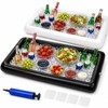 2 Pack Inflatable Serving Bars (Black+White)