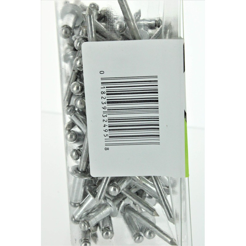 Surebonder FPC86A-100 1/4-inch Aluminum Medium Rivets (100 per Box)