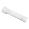 fansheng Downspout Extension, Telescopic Good Elasticity PE Rain Drain Downspout