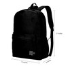 K-Cliffs Classic Backpack Quality Student Bookbag Basic Travel Daypack w/Water