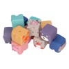 Baby Blocks Soft Silicone Baby Building Blocks Squeeze Toys for
