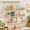NIMBLOOM 3PCS Nursery Book Shelves for Kids Rooms - 32