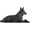 6 inch Black German Shepherd Dog Breed Collectible Figurine