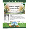 Lemon Ginger Dandelion Root Tea (50 tea bags, ZIN: 562551)