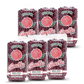 Camellia Brand Dry Small Red Beans, 1 Pound (Pack of 6)