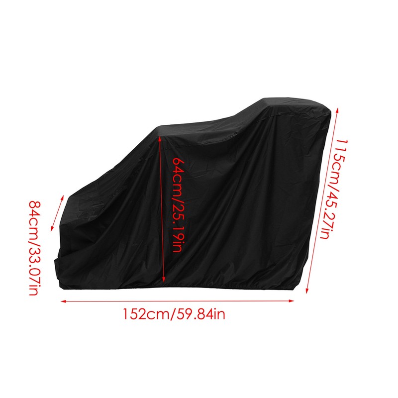 Outdoor Snow Blower Cover with Drawstring Water Resistant Snowblower Snow