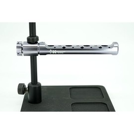 Kingfisher Fly Fishing Stem Mounted Fly Tying Vise Tool Holder Gunsmoke