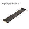 PCIE 4.0 X16 Riser Cable High Speed Flexible Shielding 90