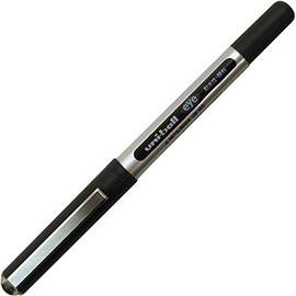 Mitsubishi Pencil UB-150.24 Water-Based Ballpoint Pen, Uni-Ball Eye, 0.02 inches (0.5 mm), Black