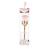 Danielle Creations Vintage Floral Rose Cosmetic Brush Blush Pink