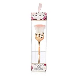 Danielle Creations Vintage Floral Rose Cosmetic Brush Blush Pink