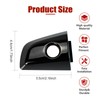Geehery Front Left Outer Door Handle Lock Cylinder Cover Driver