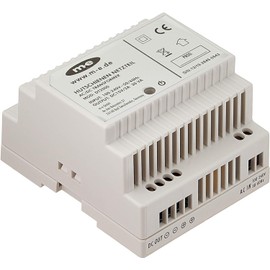 m-e DT-2000 Electronic DIN Rail Power Supply, White, ((WxHxD)) 77 x 97 x 56 mm