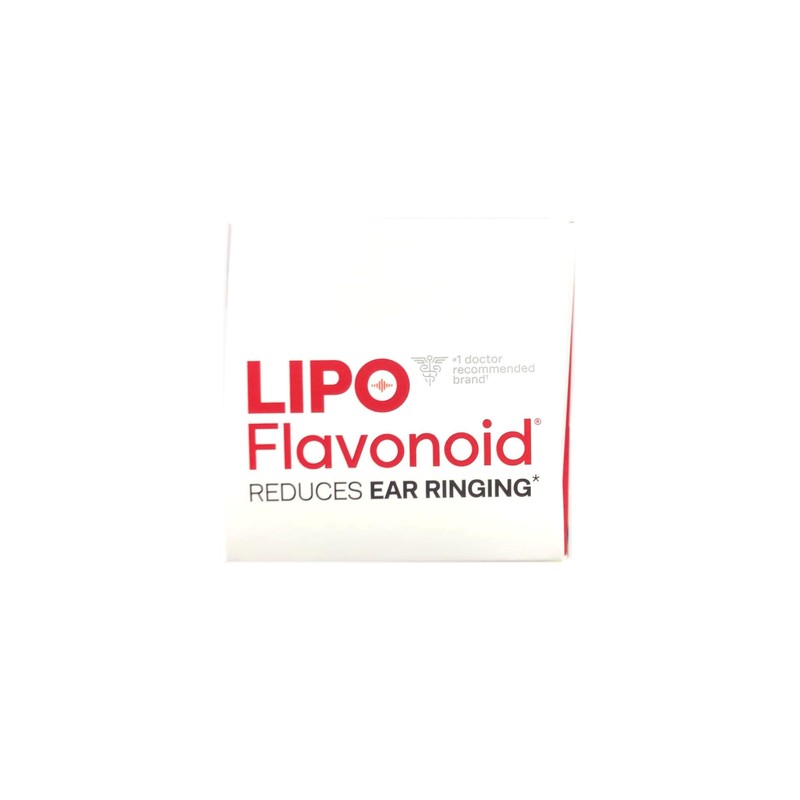 Lipo-Flavonoid Dietary Supplement Caplets for Ear Ringing - 100 Count
