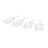 iDesign Large Plastic Scoop Measuring Cups – Set of 4,