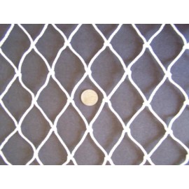 Goodwin Netting 120' x 2 1/2' Safety Treehouse Sailboat Railing Cargo Nylon Net  2" Mesh #48