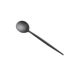 Cutipol GOA GO11BLF Coffee/Tea Spoon, All Black