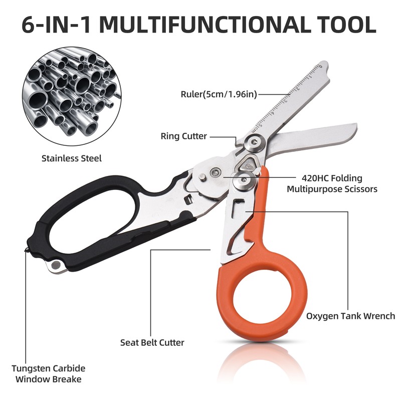 Trauma Shear Multi functional Pliers Tool Outdoor Camping Tools Emergency