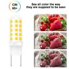 Gaormii G8 Led Bulb Dimmable, 35W Halogens Equivalent, T4 JCD