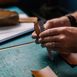 OHPHCALL DIY Leather Polishing Tools Set 2pcs Wooden Burnishing Rods for Handicrafts