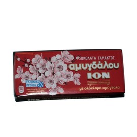 ION Milk Chocolate with Almonds Pack of 3 200g