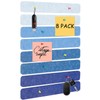8 Pcs Felt Pin Board Bar Strips Bulletin Board for