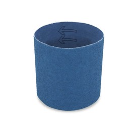 CS Unitec | 42080 | PTX Zirconium Grinding Belt Sleeve for Metal Grinding. 80 Grit, 3.5" Diameter x 4" Wide (Pack of 10) - Made in Germany