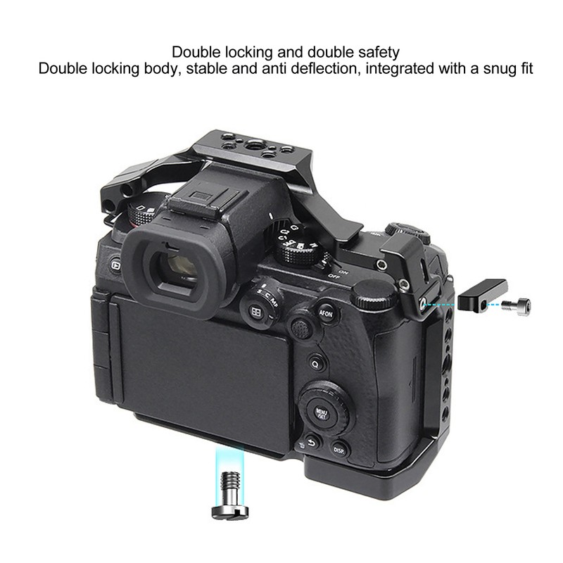 Full Camera Cage Aluminum Alloy Camera Cage Rig for S5
