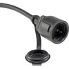 CEE Cable Adapter 1.5 m Plug to Earthing Contact Coupling