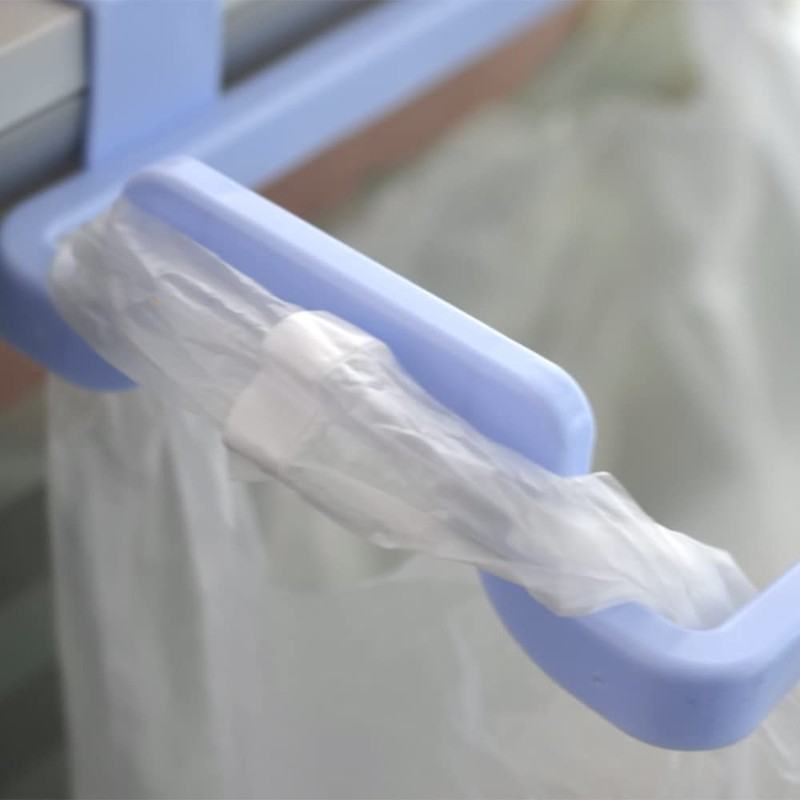 Garbage Bag Rack, Plastic Hanging Trash Bag Holder Rubbish Practical