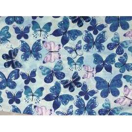 NuggleBuddy Moist Heat & Aromatherapy Organiic Rice Pack for Microwave. Lovely Blue & Pink Butterfly Fabric with Lavender & Lemongrass Aromatherapy! Great Gift Idea!