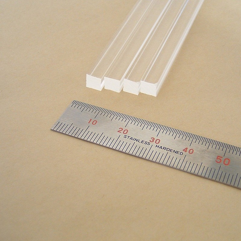 (4 pieces) Takeda acrylic angle bar 5mmƒO ~ 320mm [40-0015]