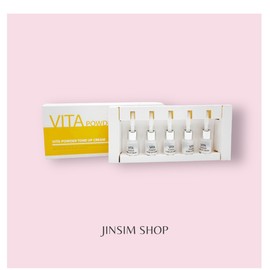 Merry Kit/ Vita Powder Tone Up Whitening Cream 2g x 5ea Glutathione White Jade Injection Cream / 메리키트/ 비타 파우더 톤 업 미백크림 2g x 5ea 글루타치온 백옥주사크림