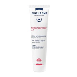 Isispharma Metroruboril AZ 30 ml Crema Antirojeces Disminuye de Manera Eficaz la Intensidad de los Enrojecimientos Severos | Original | Diebe Equipos de Belleza