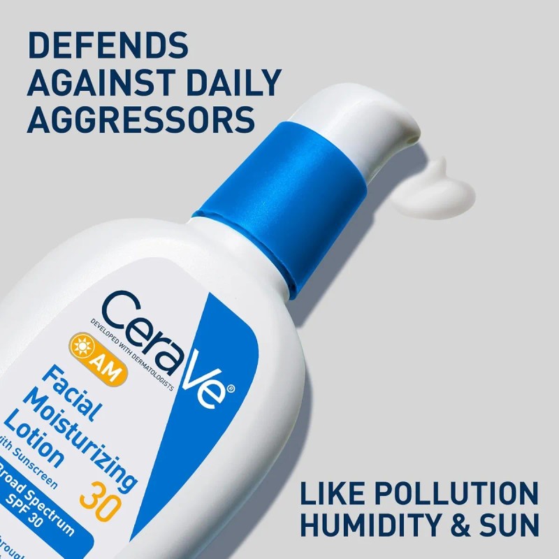 Cerave Loción Hidratante Facial Aceite Spf
