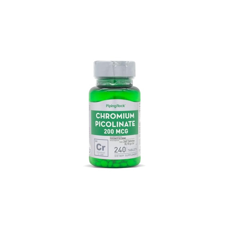 PR Chromium Picolinate 200 Mcg 240 Tabs WS