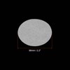 PATIKIL Mocha Pot Paper Filter Disposable Round White Paper 2.2