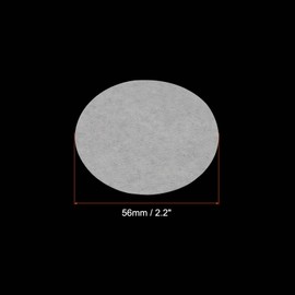 PATIKIL Mocha Pot Paper Filter Disposable Round White Paper 2.2 Inch OD for Espresso Maker, Cafe Office Home Pack of 500