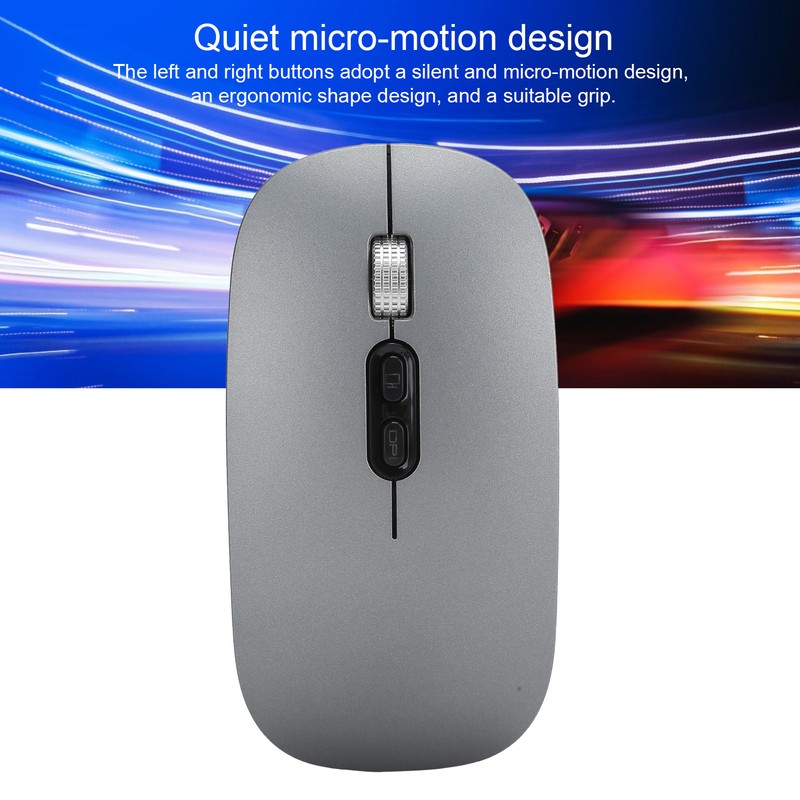 Mouse Bluetooth/2.4Ghz Wireless Optical Silent for Computers 1600DPI Low Power