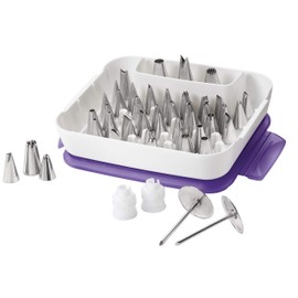 Wilton, 55-Piece Cake Supply Master Decorating Tip Set