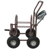 Unbranded Hose Reel Cart 250ft. Heavy Duty Garden Water Yard