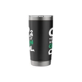 CO2 Tech Keeping It Green R744 Cooling Refrigeration Tech Stainless Steel Insulated Tumbler